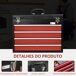 Caja de Herramienta Acero DURHAND Caja de Herramienta Acero DURHAND Negro/ Rojo