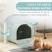 Arenero para Gato PP PawHut, mascotas - accesorios para gatos Arenero para Gato PP PawHut, mascotas - accesorios para gatos Verde