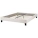 Beliani Cama sin cabecero Poliéster ROANNE 150x213 Beliani Cama sin cabecero Poliéster ROANNE 150x213 Beige
