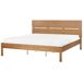 Beliani Cama LED Madera de caucho BOISSET 185x205 Beliani Cama LED Madera de caucho BOISSET 185x205 Marrón