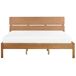 Beliani Cama LED Madera de caucho BOISSET 185x205 Beliani Cama LED Madera de caucho BOISSET 185x205 Marrón