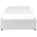 Beliani Cama con almacenaje sin cabecero Poliéster DINAN 97x214 Beliani Cama con almacenaje sin cabecero Poliéster DINAN 97x214 Gris Claro