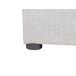 Beliani Cama con almacenaje sin cabecero Poliéster DINAN 97x214 Beliani Cama con almacenaje sin cabecero Poliéster DINAN 97x214 Gris Claro