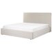Beliani Cama con almacenaje Poliéster VION Beliani Cama con almacenaje Poliéster VION Beige