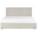 Beliani Cama con almacenaje Poliéster VION Beliani Cama con almacenaje Poliéster VION Beige