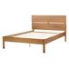Beliani Cama LED Madera de caucho BOISSET 145x205 Beliani Cama LED Madera de caucho BOISSET 145x205 Marrón