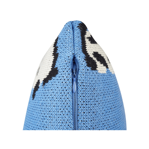 Conjunto de 2 almofadas decorativas TALOKAN Algodão 45 x 45 cm Azul