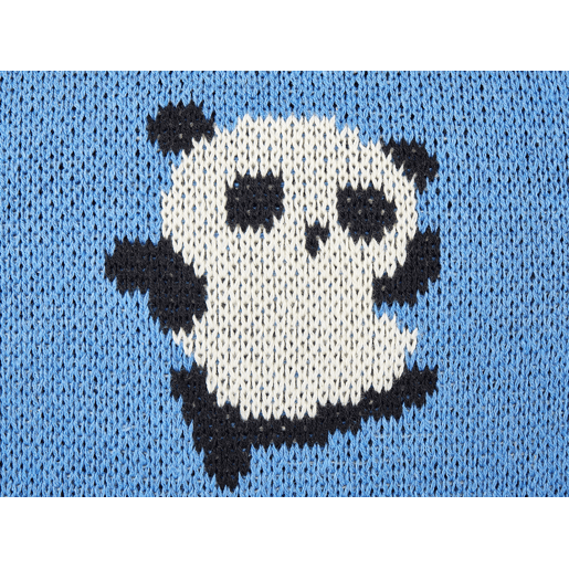 Conjunto de 2 almofadas decorativas TALOKAN Algodão 45 x 45 cm Azul