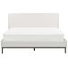 Beliani Cama Poliéster CORIO 173x219 Beliani Cama Poliéster CORIO 173x219 Gris Claro