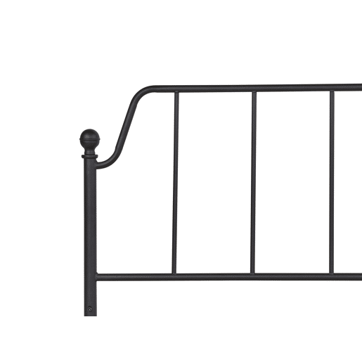 Cama Metal MAURESSAC 180 x 200 cm Preto