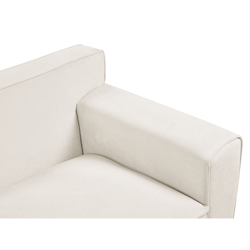 Beliani Sofá de 3 lugares Chenille VISKAN Beliani Sofá de 3 lugares Chenille VISKAN