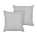 Beliani Cojín decorativo LEUZEA Beliani Cojín decorativo LEUZEA Gris