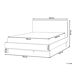 Beliani Cama Poliéster CORIO 193x219 Beliani Cama Poliéster CORIO 193x219 Beige