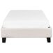 Beliani Cama sin cabecero Poliéster ROANNE 100x213 Beliani Cama sin cabecero Poliéster ROANNE 100x213 Beige
