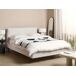 Beliani Cama Bouclé CORIO 153x219 Beliani Cama Bouclé CORIO 153x219 Blanco/ Beige
