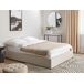Beliani Cama con almacenaje sin cabecero Poliéster DINAN 149x214 Beliani Cama con almacenaje sin cabecero Poliéster DINAN 149x214 Beige