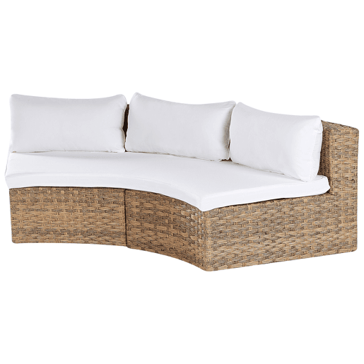 Conjunto de jardim com mesa 9 lugares SEVERO Castanho dourado
