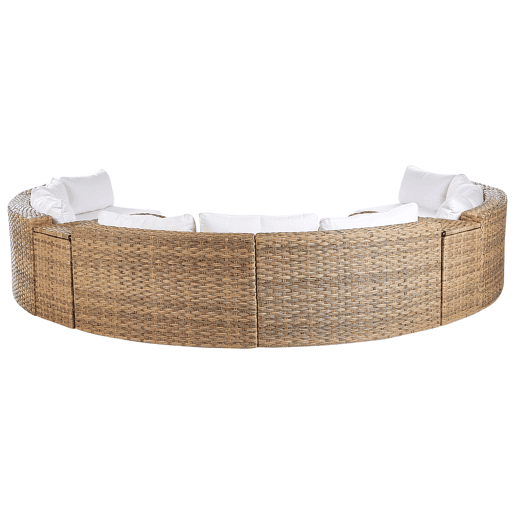 Conjunto de jardim com mesa 9 lugares SEVERO Castanho dourado