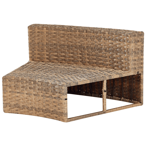 Conjunto de jardim com mesa 9 lugares SEVERO Castanho dourado