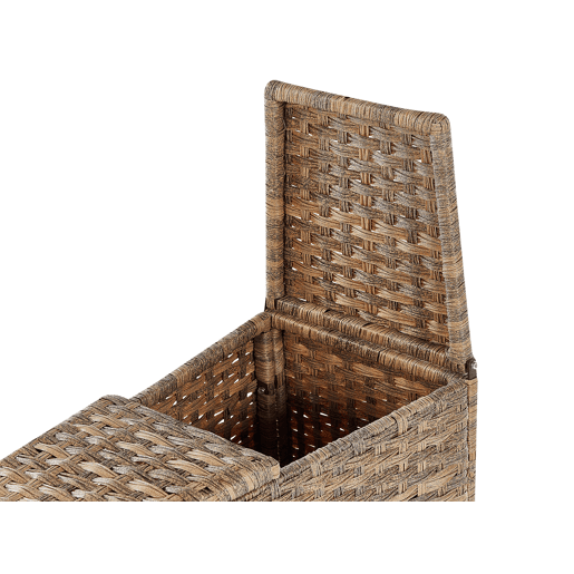 Conjunto de jardim com mesa 9 lugares SEVERO Castanho dourado