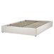 Beliani Cama con almacenaje sin cabecero Poliéster DINAN 167x214 Beliani Cama con almacenaje sin cabecero Poliéster DINAN 167x214 Beige