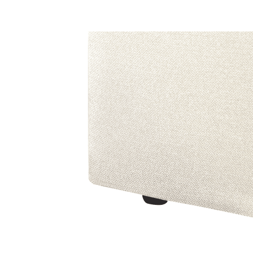 Cama baú Tecido VION 140 x 200 cm Creme Cama baú Tecido VION 140 x 200 cm Creme