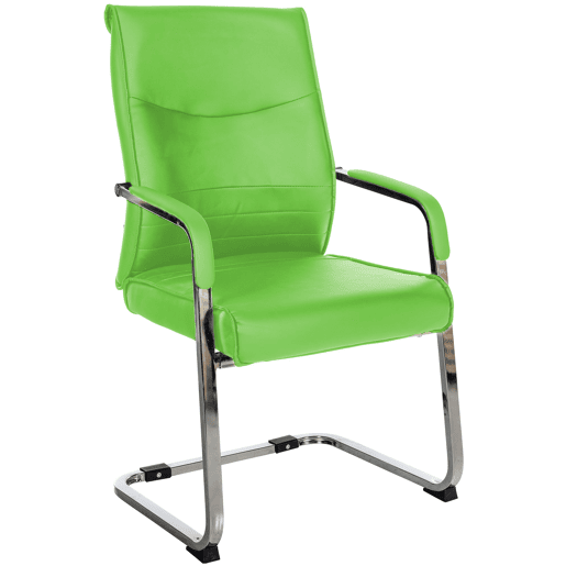 Silla de Comedor Hobart Simil cuero Verde 60X55X105 cm Silla de Comedor Hobart Simil cuero Verde 60X55X105 cm
