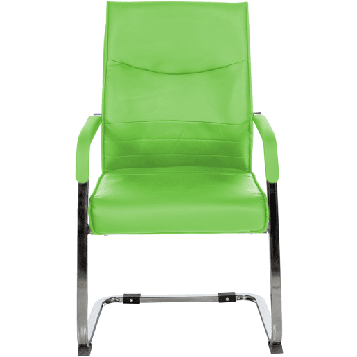 Silla de Comedor Hobart Simil cuero Verde 60X55X105 cm Silla de Comedor Hobart Simil cuero Verde 60X55X105 cm