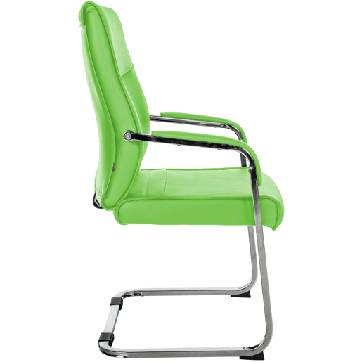 Silla de Comedor Hobart Simil cuero Verde 60X55X105 cm Silla de Comedor Hobart Simil cuero Verde 60X55X105 cm