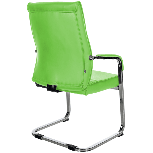 Silla de Comedor Hobart Simil cuero Verde 60X55X105 cm Silla de Comedor Hobart Simil cuero Verde 60X55X105 cm