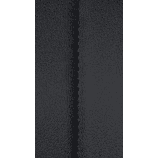 Taburete de bar Milet en polipiel Simil cuero Negro 48X47X85 cm
