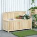 Banco de Jardín Madera de Abeto Outsunny Banco de Jardín Madera de Abeto Outsunny Madera