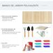 Banco de Jardín Madera de Abeto Outsunny Banco de Jardín Madera de Abeto Outsunny Madera