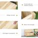 Banco de Jardín Madera de Abeto Outsunny Banco de Jardín Madera de Abeto Outsunny Madera
