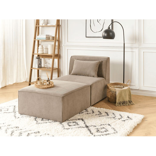 Chaise longue LEMVIG Bombazine Taupe