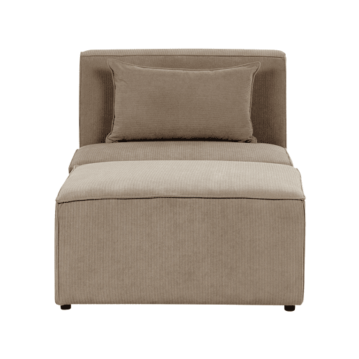 Chaise longue LEMVIG Bombazine Taupe