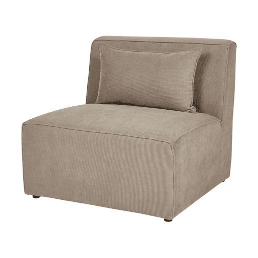 Chaise longue LEMVIG Bombazine Taupe