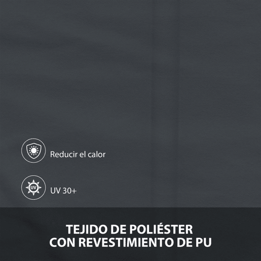 Outsunny Toldo Retrátil para Janela 150x120 cm Toldo Manual de Exterior com Estrutura de Alumínio Ângulo de Inclinação Ajustável Anti-UV e Impermeável Cinza Escuro