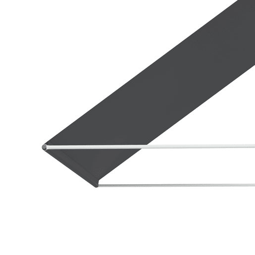 Outsunny Toldo Retrátil para Janela 150x120 cm Toldo Manual de Exterior com Estrutura de Alumínio Ângulo de Inclinação Ajustável Anti-UV e Impermeável Cinza Escuro