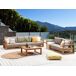Beliani Conjunto de jardín Madera de acacia con certificado FSC® TIMOR Beliani Conjunto de jardín Madera de acacia con certificado FSC® TIMOR Gris Oscuro
