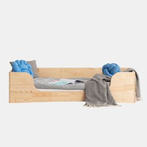 Cama Irina Madeira 90x190 com estrado de ripas