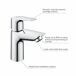 Grifo Monomando Start Edge Grifo Monomando Start Edge Plateado