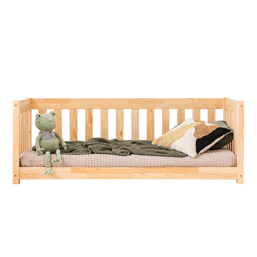 Banco-cama 90x190 com base de ripas Thelma Bois
