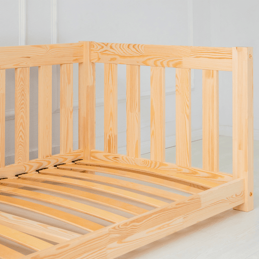 Banco-cama 90x190 com base de ripas Thelma Bois