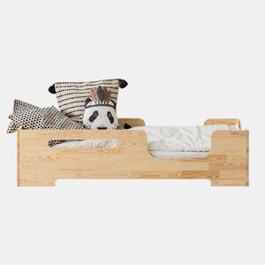 Cama 90x190 com estrado de ripas Lilian Bois