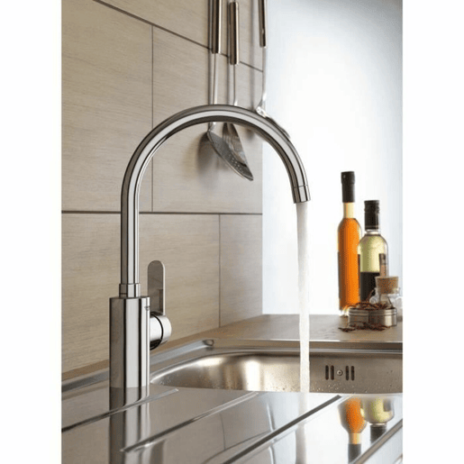 Kitchen Tap Grohe Get - 31494001 Forma de C Metal