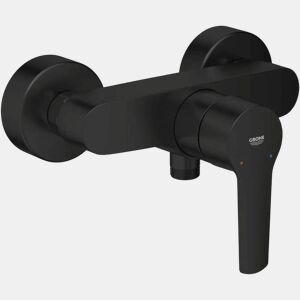 Torneira de Comando Único para chuveiro Grohe Start Preto mate Metal Latão