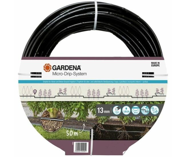 Tubo de goteo gardena 13504-20 extensión 50 m