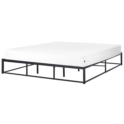 Cama Metal VIRY 180 x 200 cm Preto
