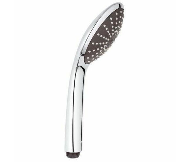 Alcachofa de ducha grohe vitulio joy plástico cromado 1 posición